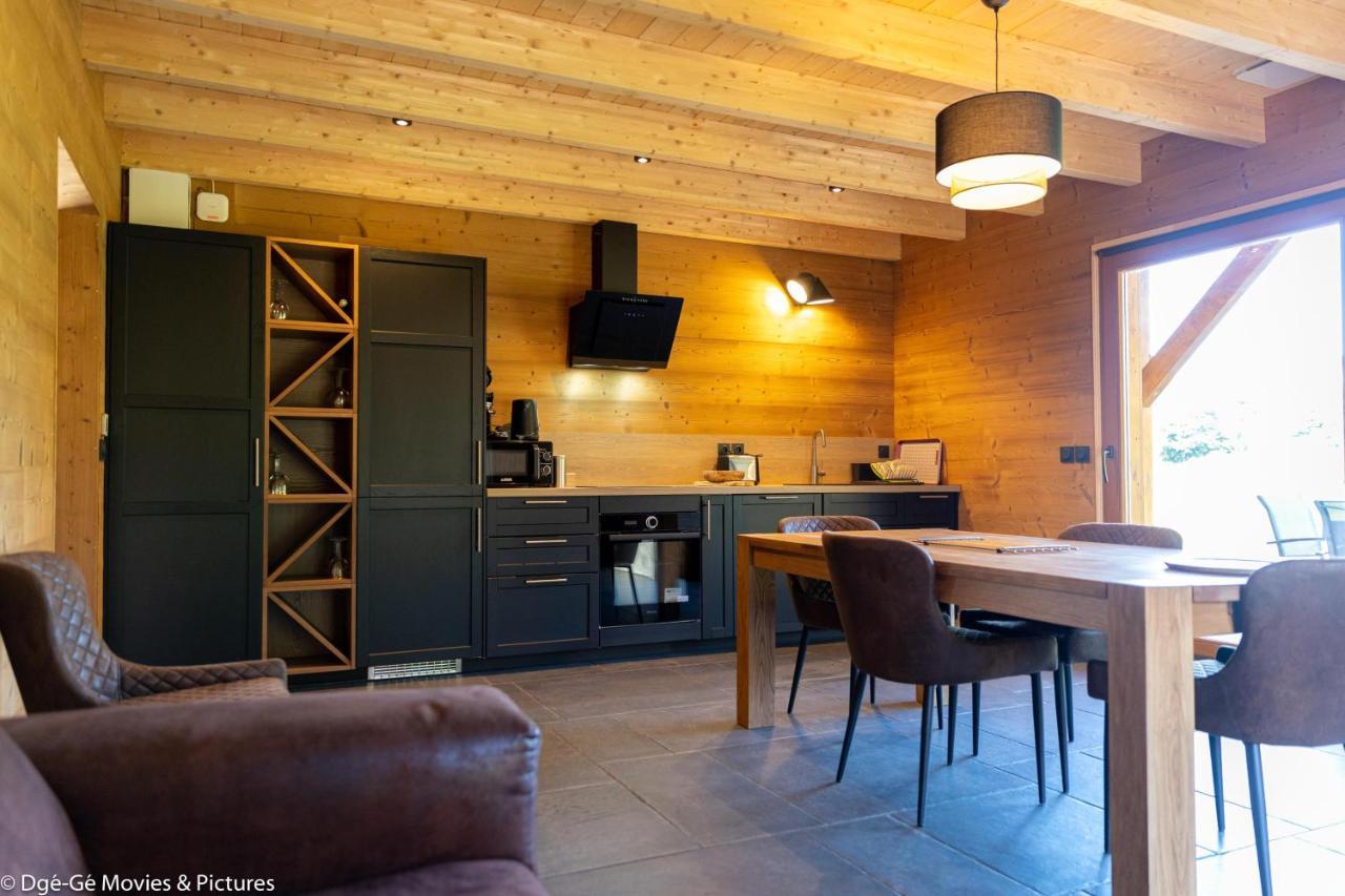 Les Jardins Du Herisson Chalet 2 Bonlieu Экстерьер фото