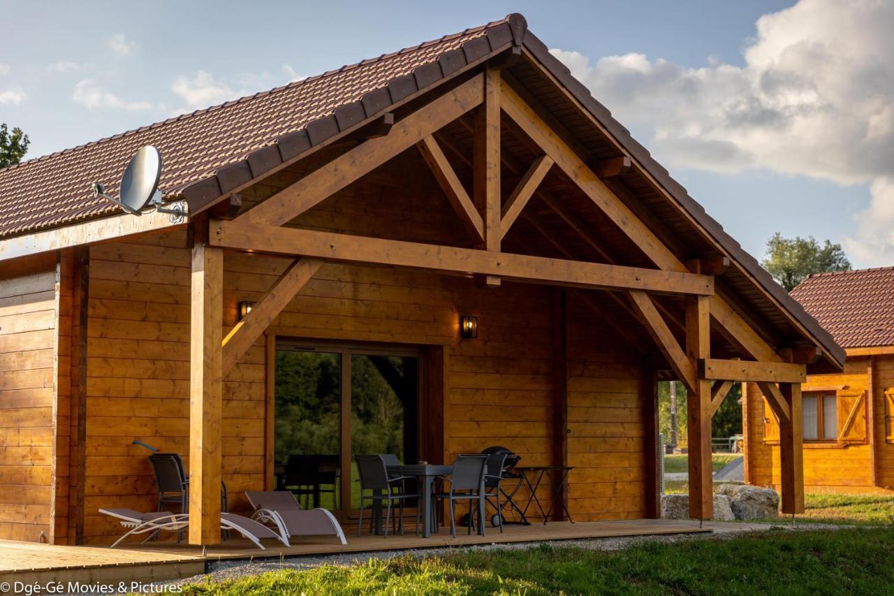 Les Jardins Du Herisson Chalet 2 Bonlieu Экстерьер фото